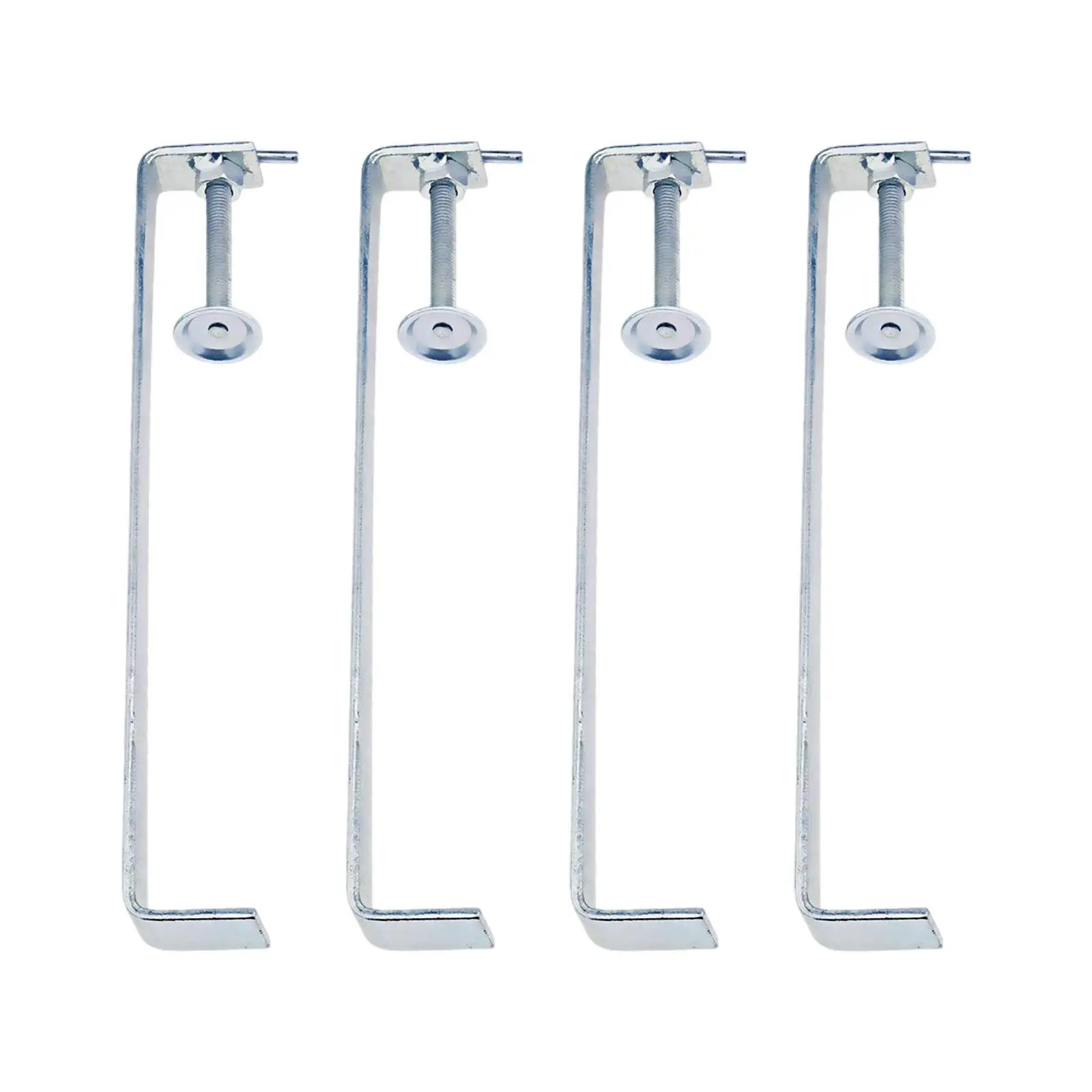 4x Brick Clamps Brick Clamping Clips Angle Clamp Galvanized Steel Steel Plate Clamp Holder for Metalworkers Welders