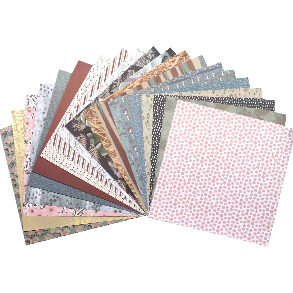 Creative Path Tranquil Place Scrapbooking Journaling Komplettsets 15 Stück Dekorative Papier-Ausschnitte Rahmen Aufkleber DIY Bastelsets – Detail 4