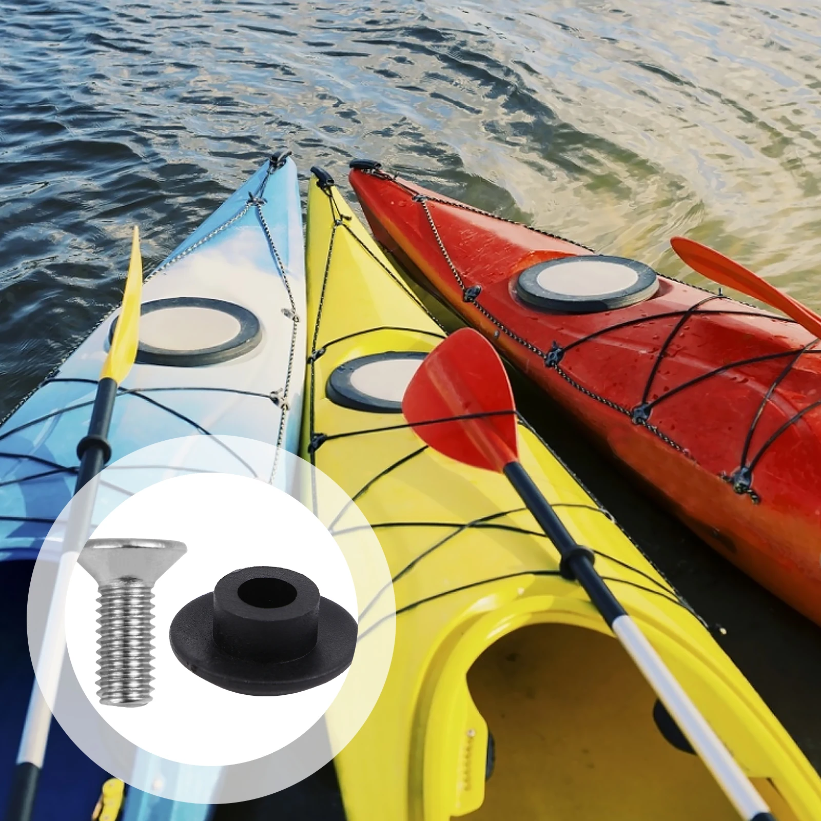 

10 set High Strength Nylon Buckle for Kayak Boat Canoe Deck Rigging Accessories Rope Buckle Practical Marine Fastener