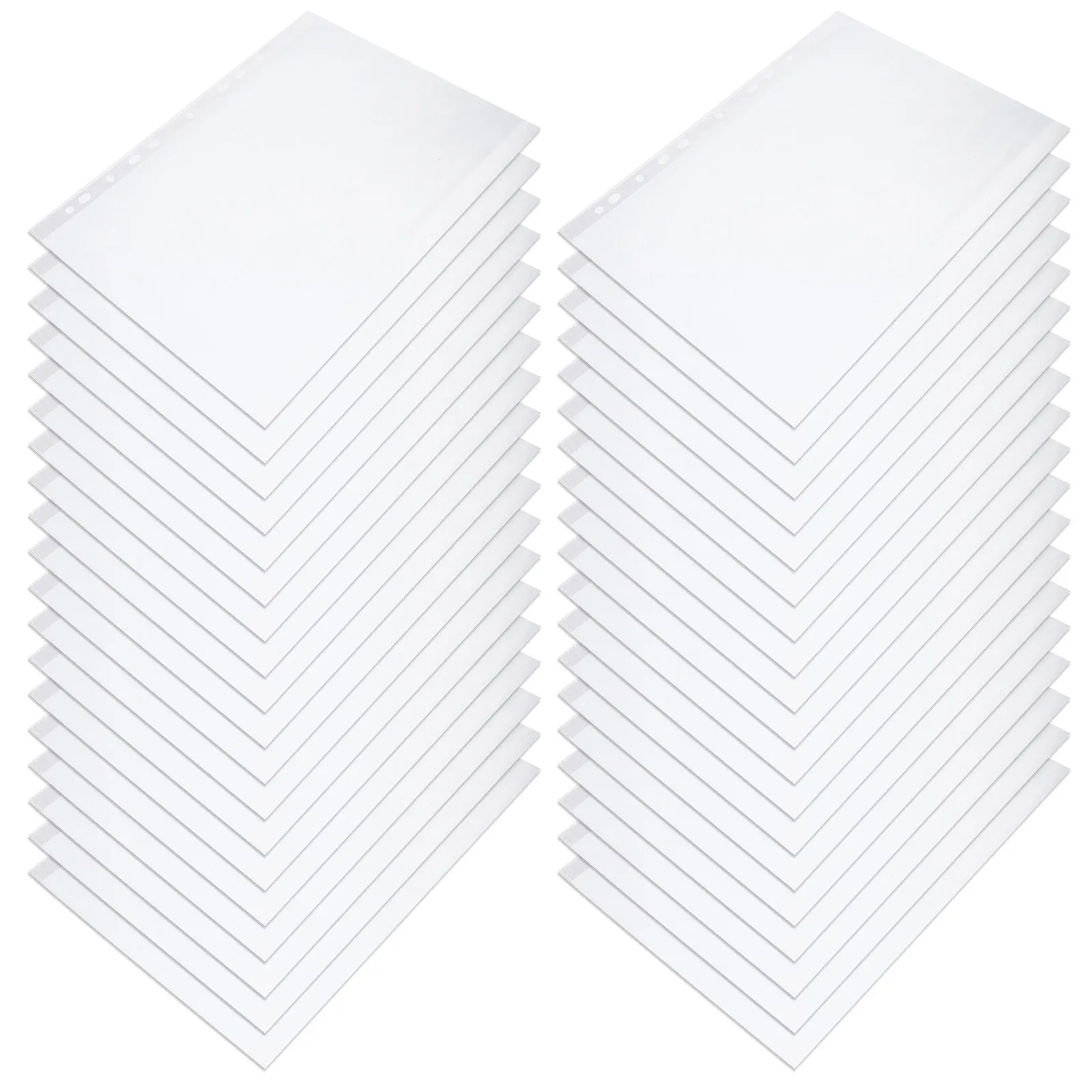 

100 шт. прозрачных папок-конвертов для документов, высококачественные износостойкие практичные органайзеры для файлов