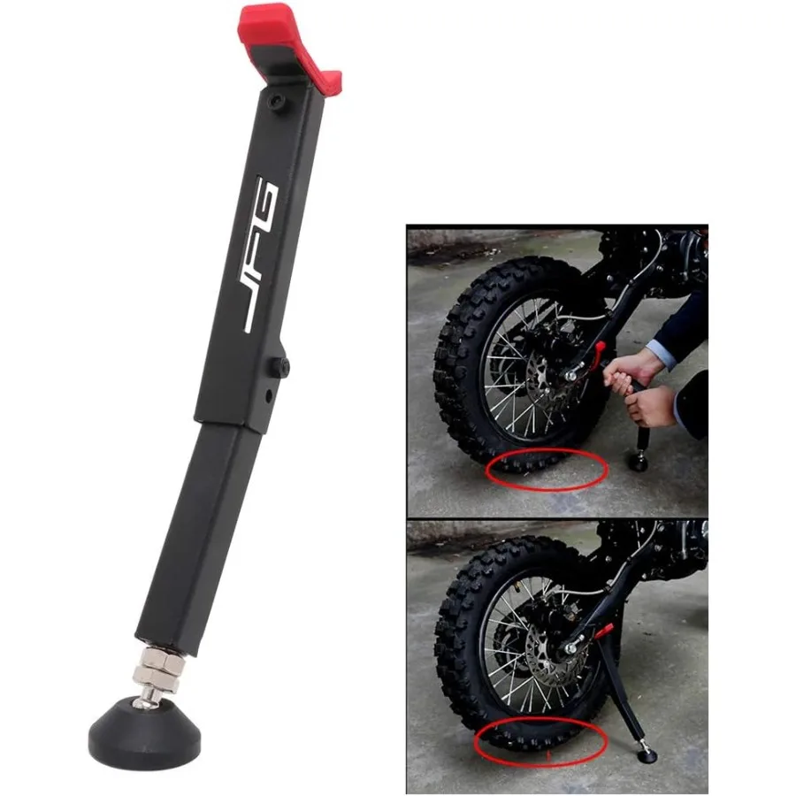 حامل رفع عجلة الدراجة النارية، حامل خلفي أمامي وخلفي، سهل ومحمول لمعظم صيانة وإصلاح عجلات الدراجات النارية