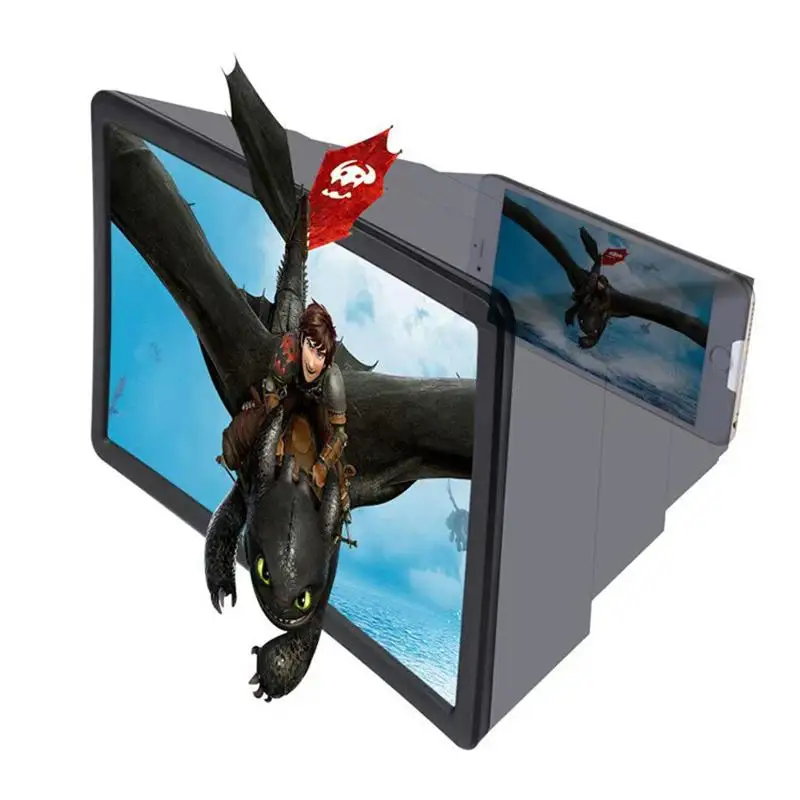 【C】Universal Portable 3D Video Smartphone Screen Magnifier Amplifier Enhance Your Mobile Viewing Experience
