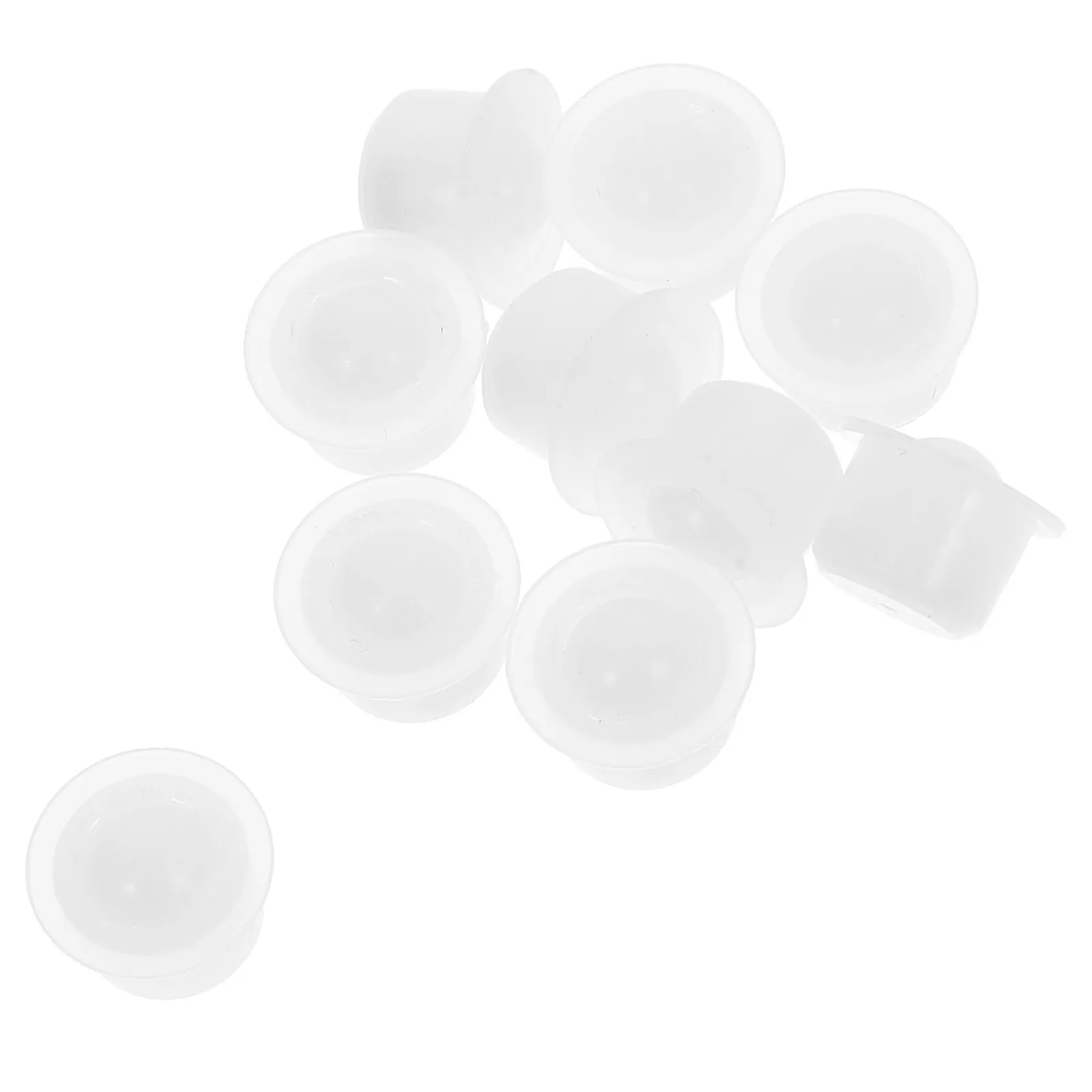 10Pcs Nylon Ball Transfer Units Mini Swivel Bearings Quiet Rollers for Workbench Transmission Table Furniture view 3