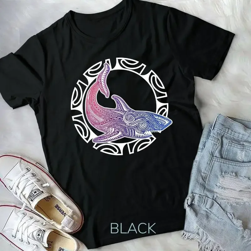 Shark Culture Symbol Haka Maori Dance New Zealand Unisex T shirt