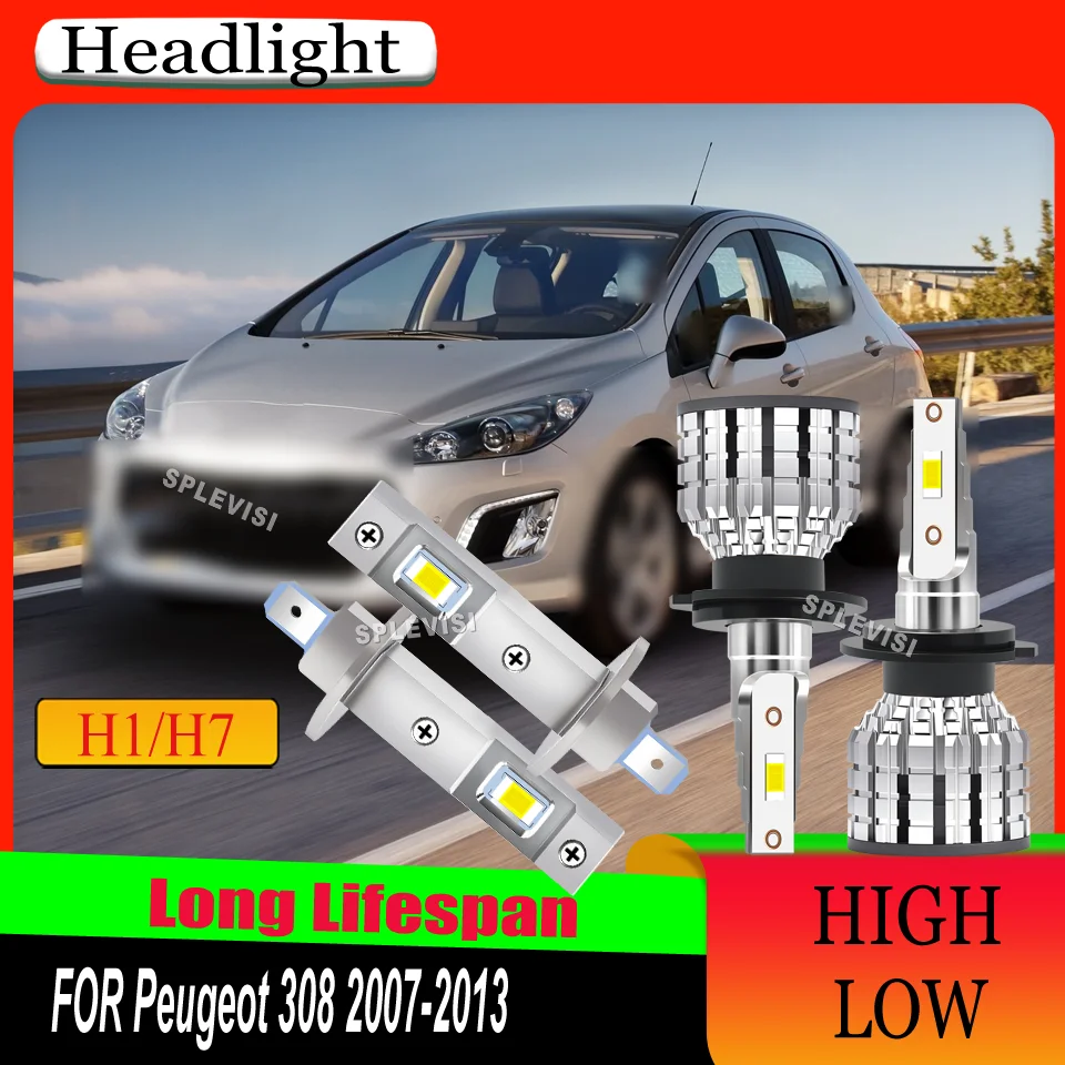 

Quick Connect Car Light LED Headlight Bulbs Quickly Install 3 Years Warranty For Peugeot 308 2007 2008 2009 2010 2011 2012 2013