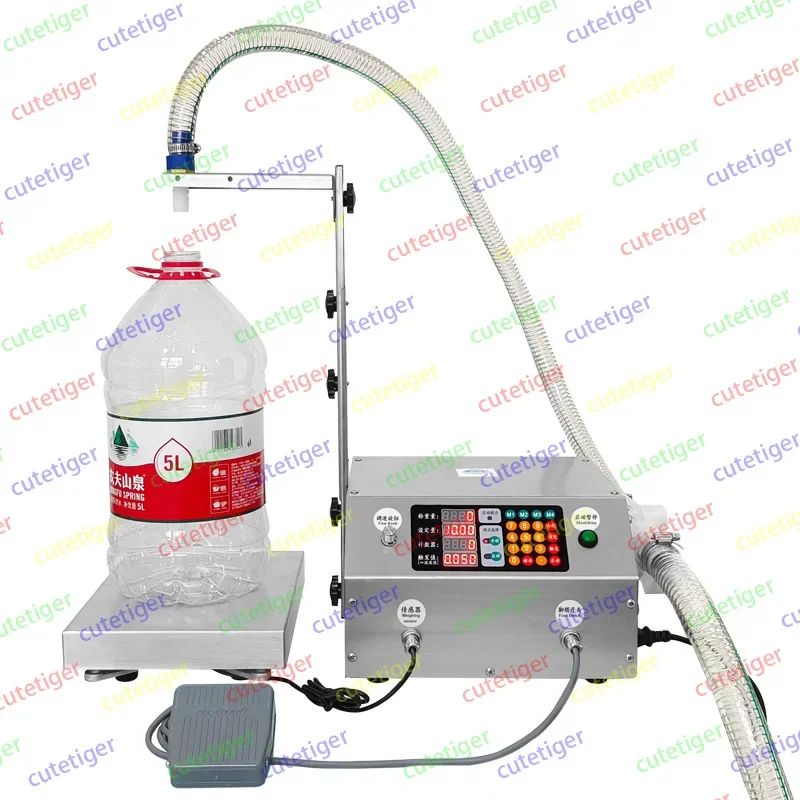 

Automatic Quantitative Liquid Edible Oil Fertilizer Laundry Detergent Bottling Machine2023 New Filling Machine Lifting Weighing