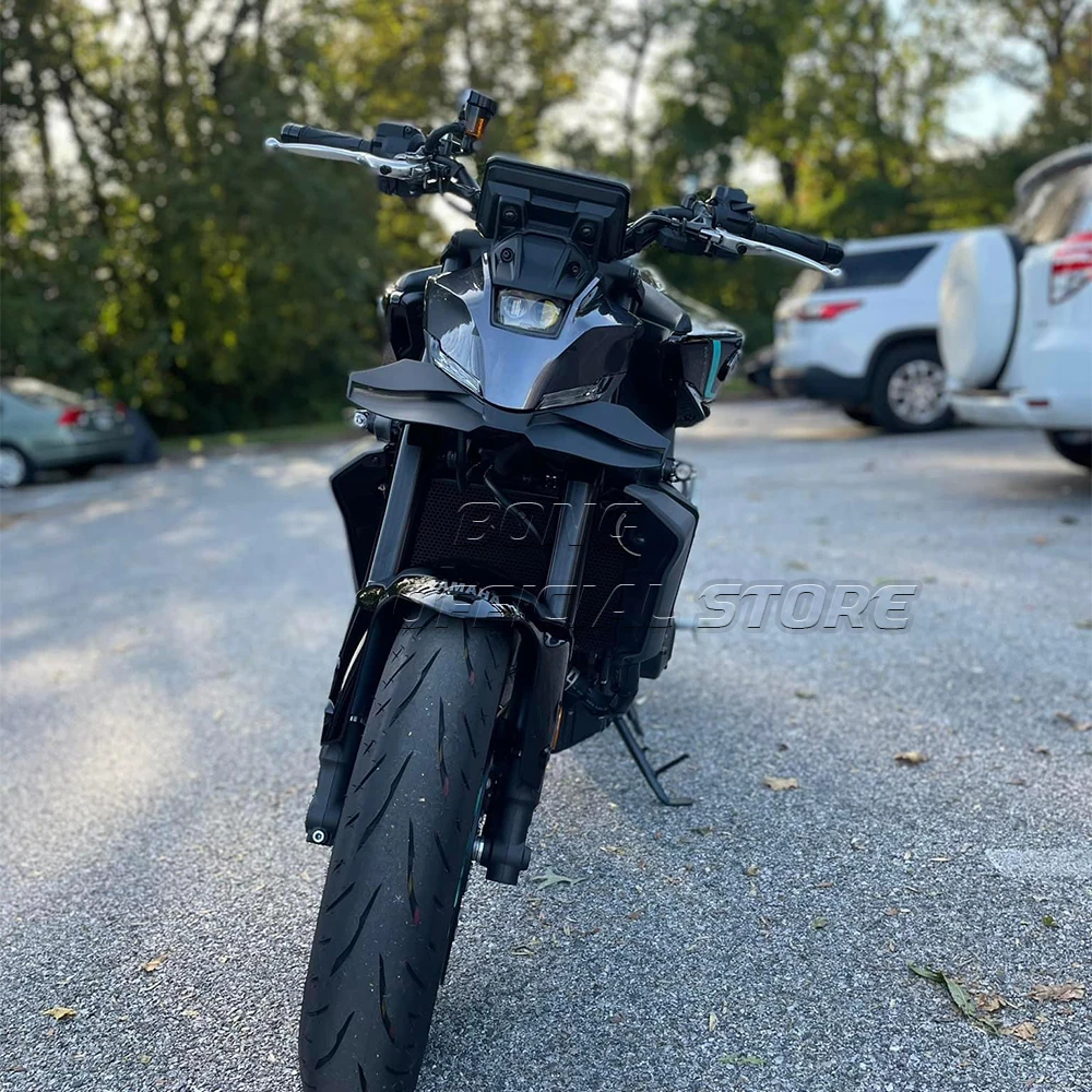 Für YAMAHA MT-09/SP GP WING DOWNFORCE NAKED FRONTAL SPOILERS MT09 GEN 4 2024 2025 Frontspoiler Unterer Spoiler Untere Lippe – Detail 15