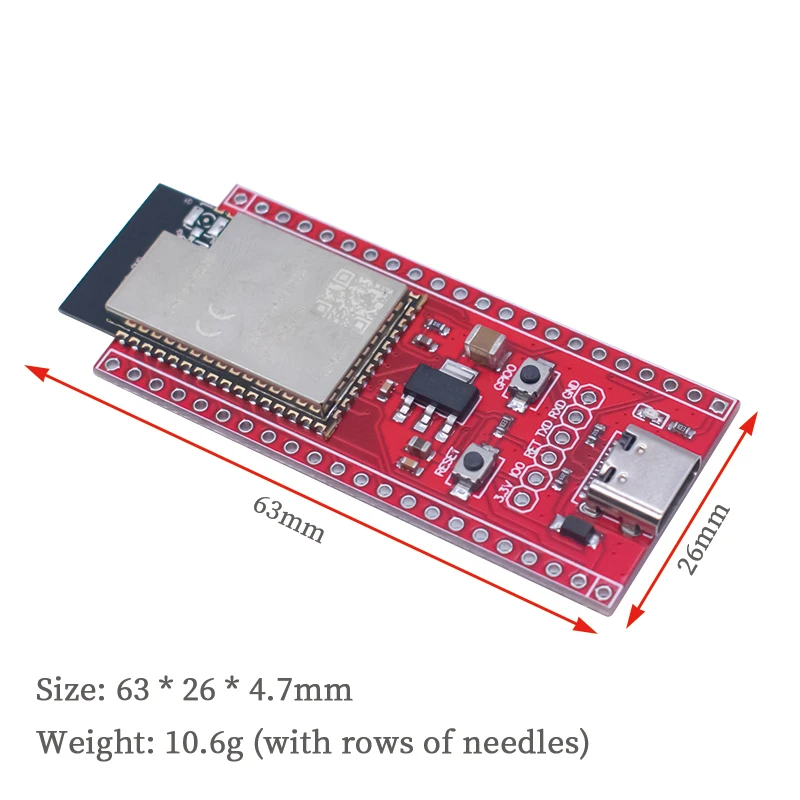 Type-C USB ESP32-S2-WROOM ESP32-S2 Development Board Wi-Fi MCU Module Wireless Module 32-bit Single Core For Arduino STM ESP8266