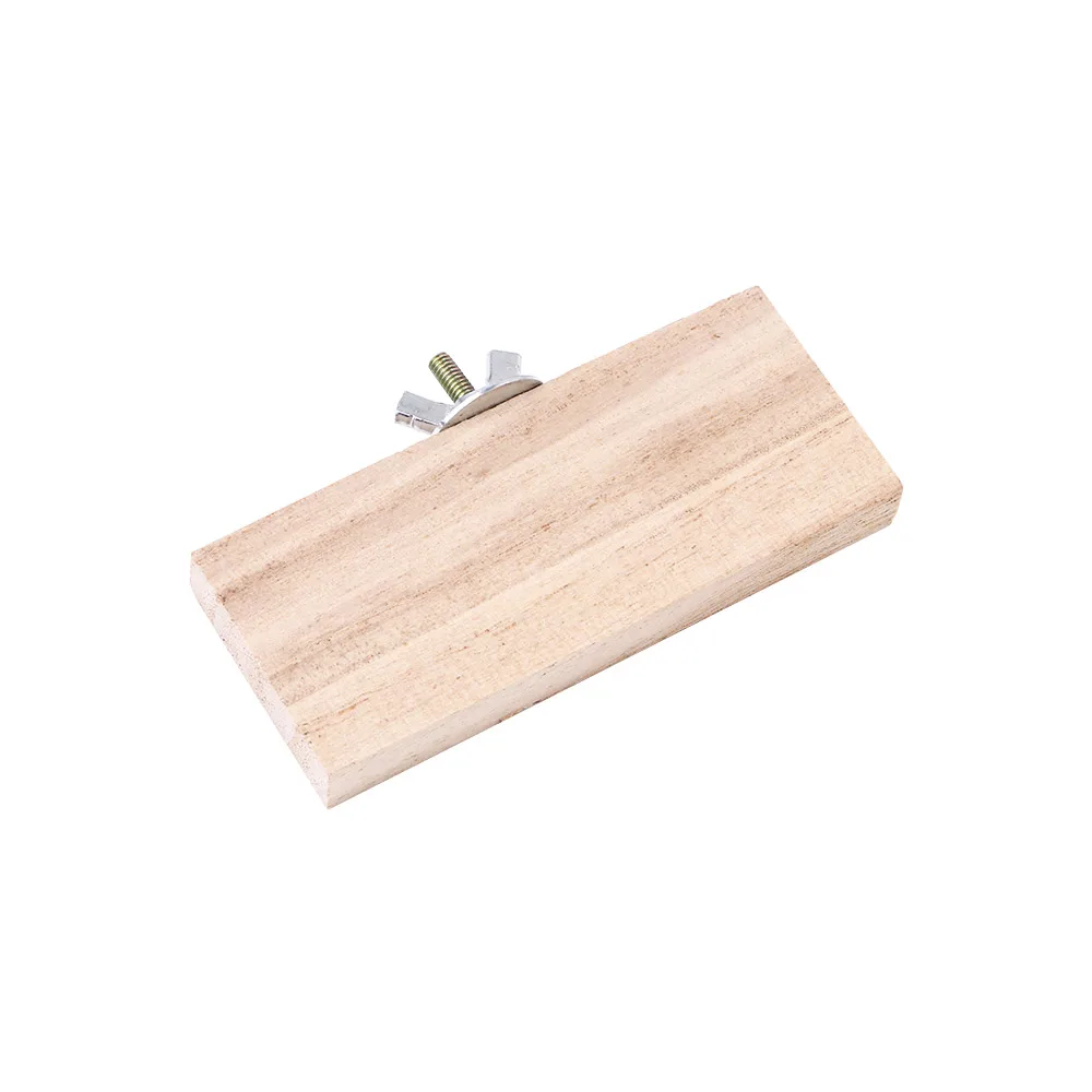 

Ladder Squirrel Hamster Cage Budgie Cockatiel Grinding Paw Wood Stand Platform Bird Perches Platform Pet Supplies Parrot Rack