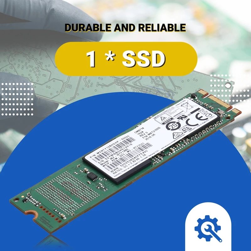 SATA SSD M.2 SSD 128GB, drive Internal Solid State untuk Desktop Laptop komputer SSD 2280
