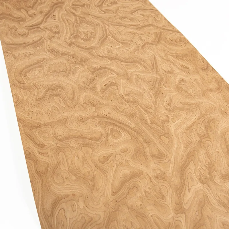 قشرة خشبية هندسية من Elm Burl مقاس 58 × 250 سم لتعزيز الأجهزة الداخلية والأثاث وألواح الحائط والمشروعات الزخرفية #2