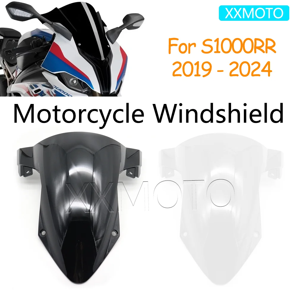 

Для BMW S1000RR S 1000RR S1000 RR 1000 2019-2024 мотоциклетное переднее лобовое стекло, дефлектор, обтекатель, ветрозащитная защита