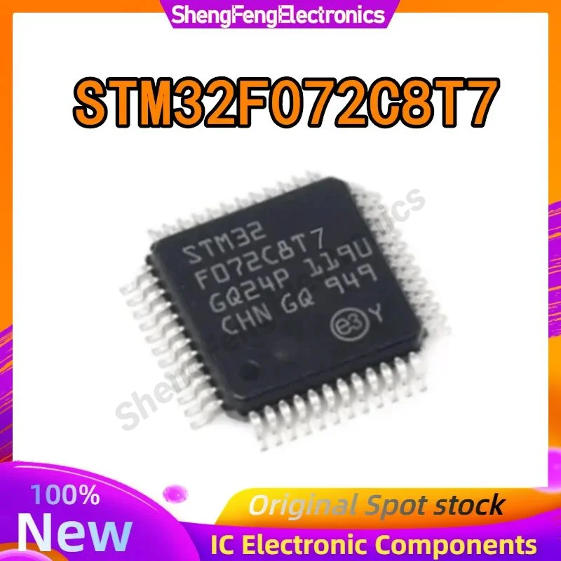 

STM32F072C8T7 LQFP-48 Microcontroller IC Chip in stock