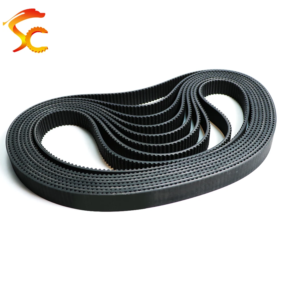 ONEFIRE closed loop S3M Timing Belt length 468/471/474/477/480mm rubber Drive Belt width 6/10/15mm Free Shipping