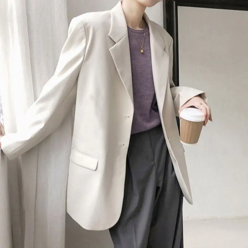 Small Suit Women's Spring Autumn Clothing 2026 New Korean Version Versatile Thin Salt Sweet Small Suit Women's Trend Comfortable