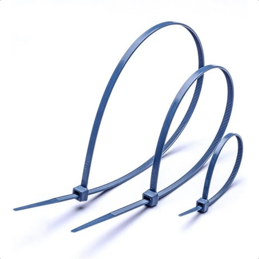 

Metal Detectable zip ties blue 6 inchXRay Detectable Nylon Cable Ties for Food Pharma Safety pack of 100 pcs