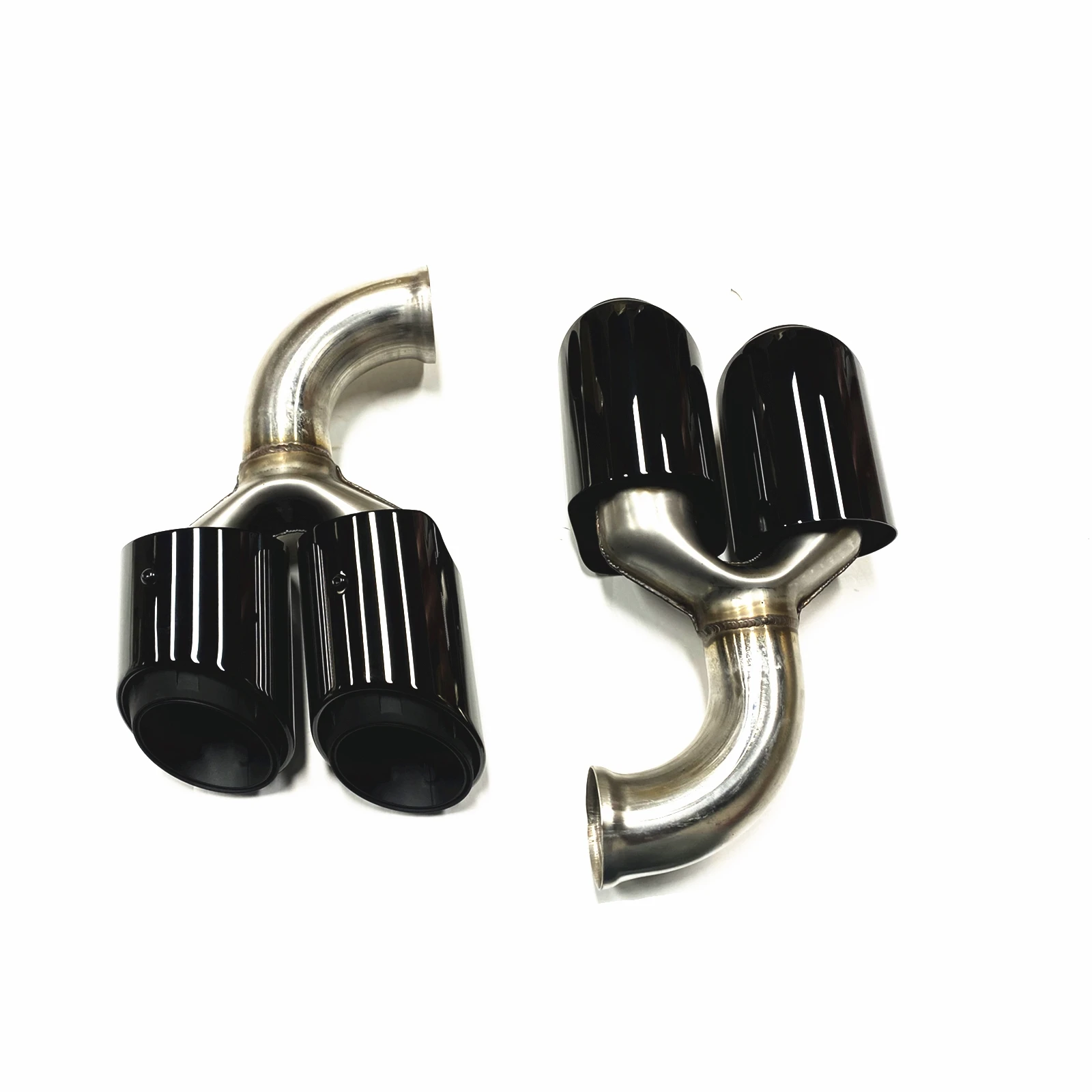 

Tailpipe Rear Exhaust Pipe Tip Tail Air Vent Outlet For Porsche Cayenne V8 2011-2014