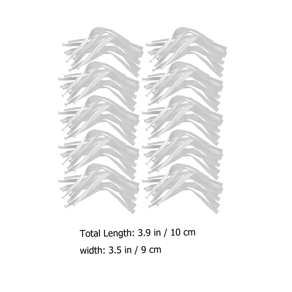 200 قطعة مصفاة حوض المطبخ أكياس غرامة شبكة استنزاف تصفية للمنزل الاستخدام اليومي مرونة افتتاح الغذاء كاشطات الماسك #6