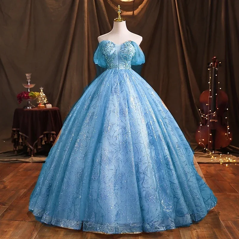 فستان مضيف الموضة كريمة الفن امتحان الصوتية فستان سهرة الراقية الملمس مأدبة أنيقة Dress2026new حزام الكتف بطاقة