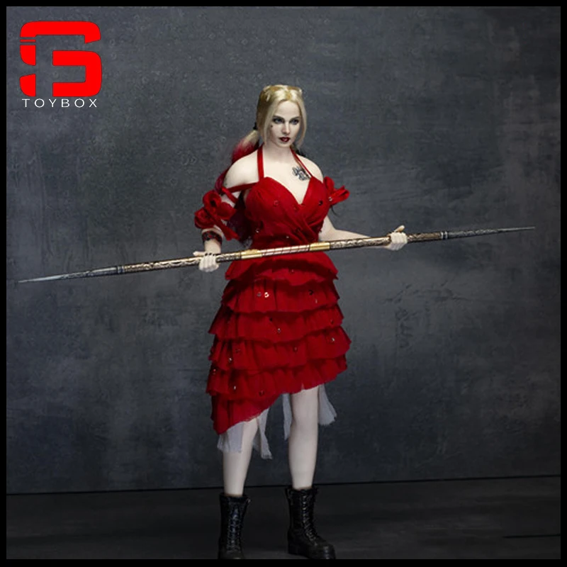 

In Stock Nine Craftsmen J-004 1/6 Queen Red Dress Action Figure 12 Inch Female Soldier Figurine Full Set Collectible Model