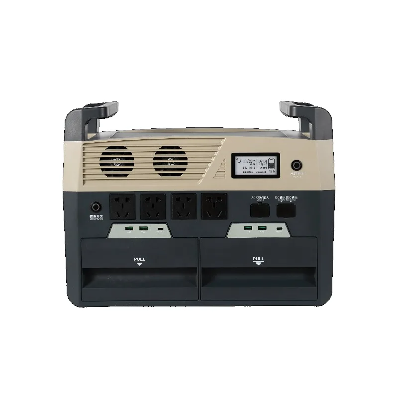 Portable Solar Generator 3200W 3600WH Light Weight for Easy Carry