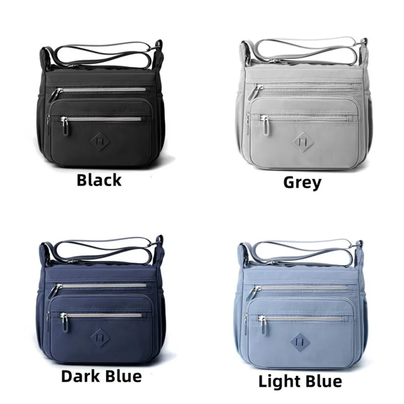 Woman Nylon Shoulder Bags Handbag Fashion Tote Solid Messenger bag Bolsas Femininas Lady Crossbody Bags For Female