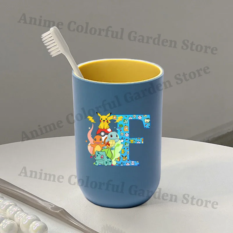 Anime Pokemons Good-looking Toothbrush Cups for Men Women Pikachu Cute Tooth Glass Couple Home Fashion Simple Toothbrush Cup view 4