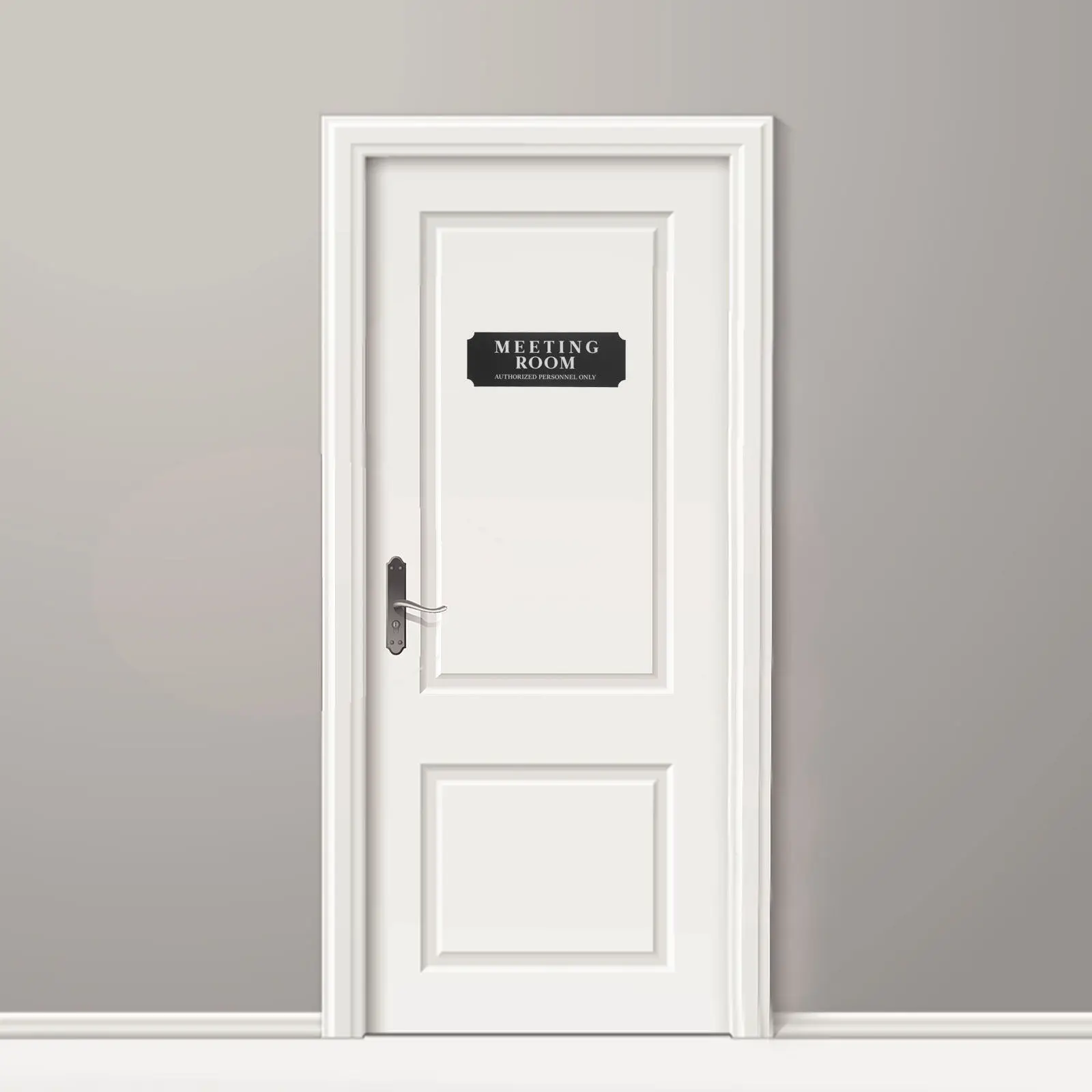 5Pcs Self-Adhesive Meeting Room Door Label 9.1x3.2in Waterproof Office Conference Sign Sticker Business Use Business Office Sign