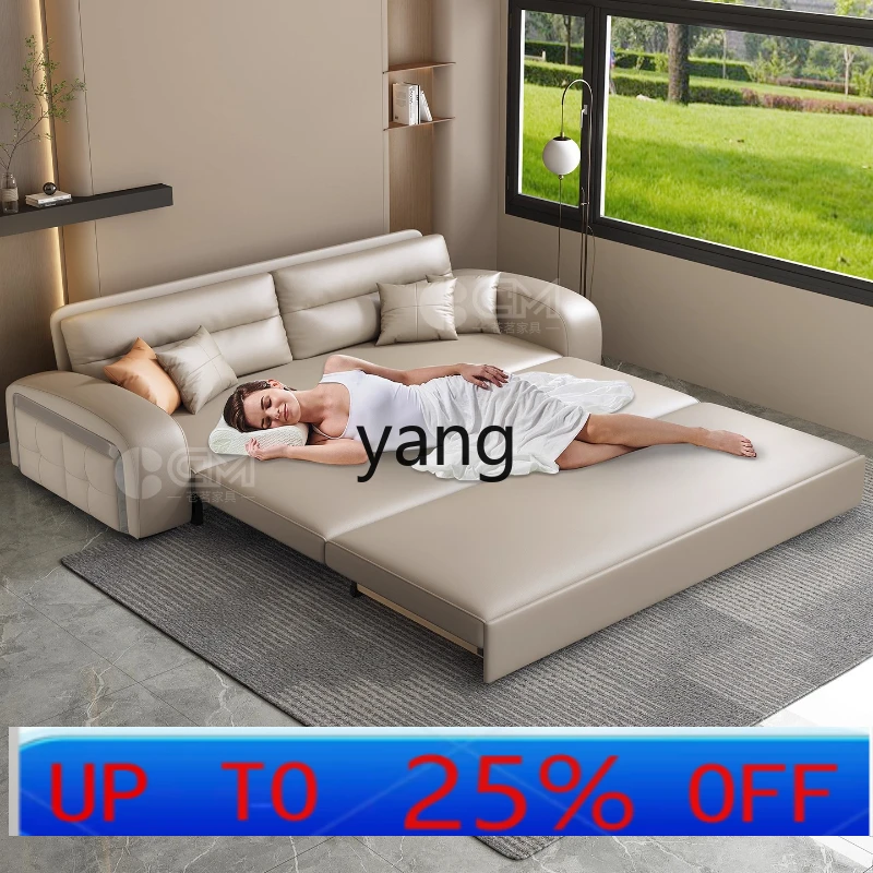 LH sofa bed modern simple small apartment living room multi-functional folding integrated dual-use