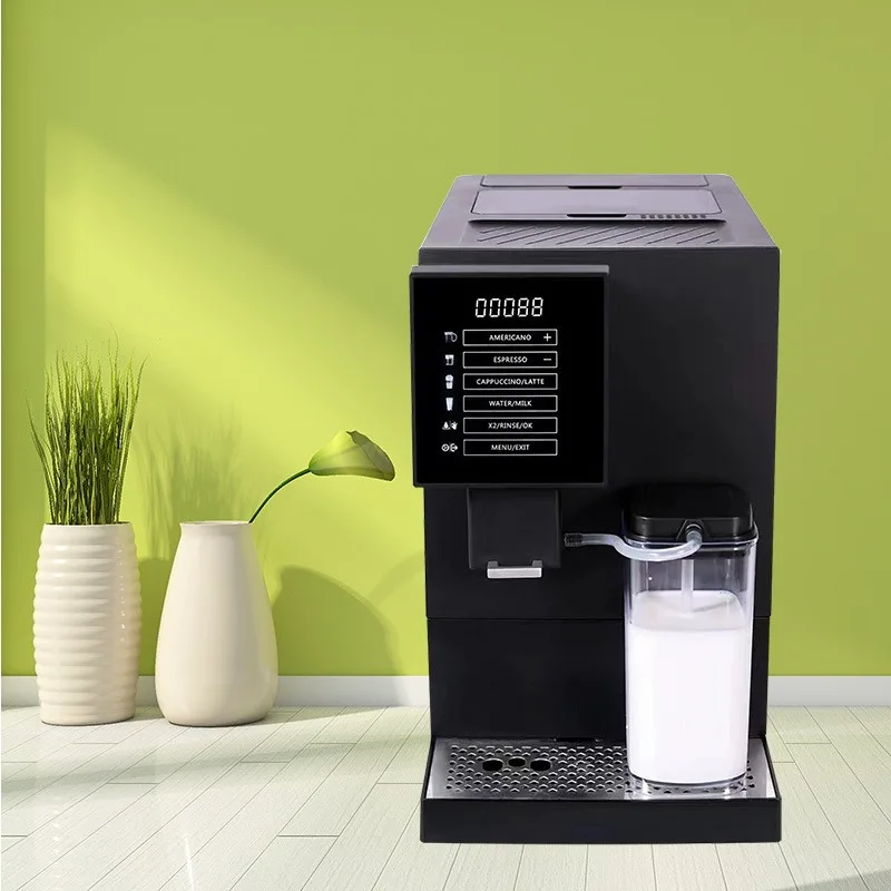 Italian automatic coffee machine, concentrated home commercial office coffee machine with milk foam