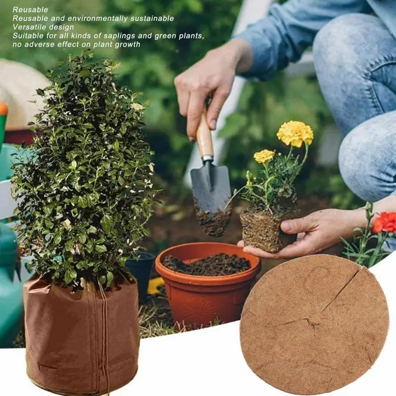 Plant Frost Protection Cover Freeze Frost Protection Flower Pot Cover Bag Cold Days Potted Plants Protection Cover For Winter