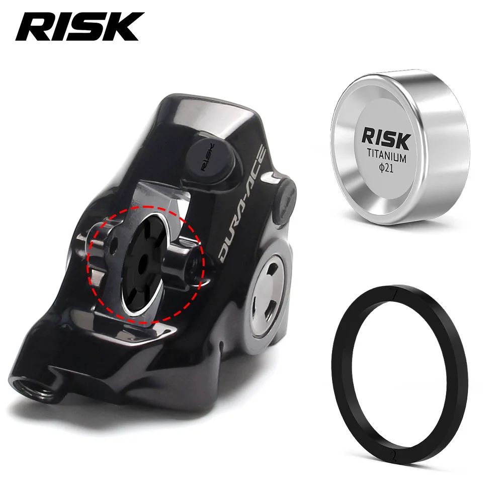 RISK Road Bike Oil Disc Clamp Titanium Alloy Piston Repair R7170/R8170/R9270 Sealing Ring O-ring