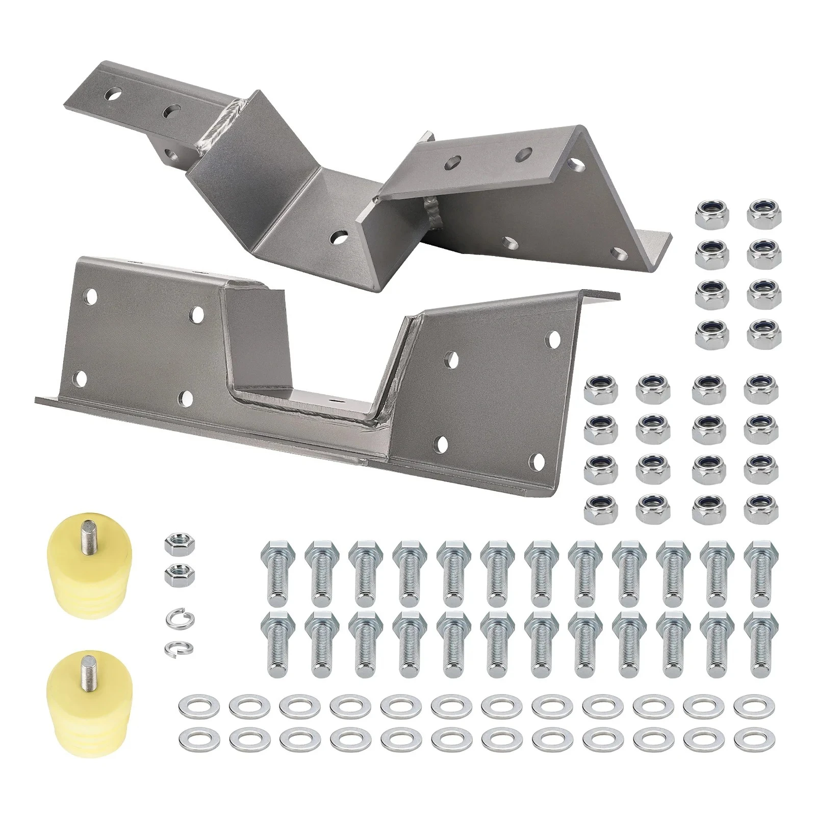 Rear C-Notch Kit Bump Stops Fit for GMC Sierra Chevy Silverado 1500 Classic NBS Body 2001-2007