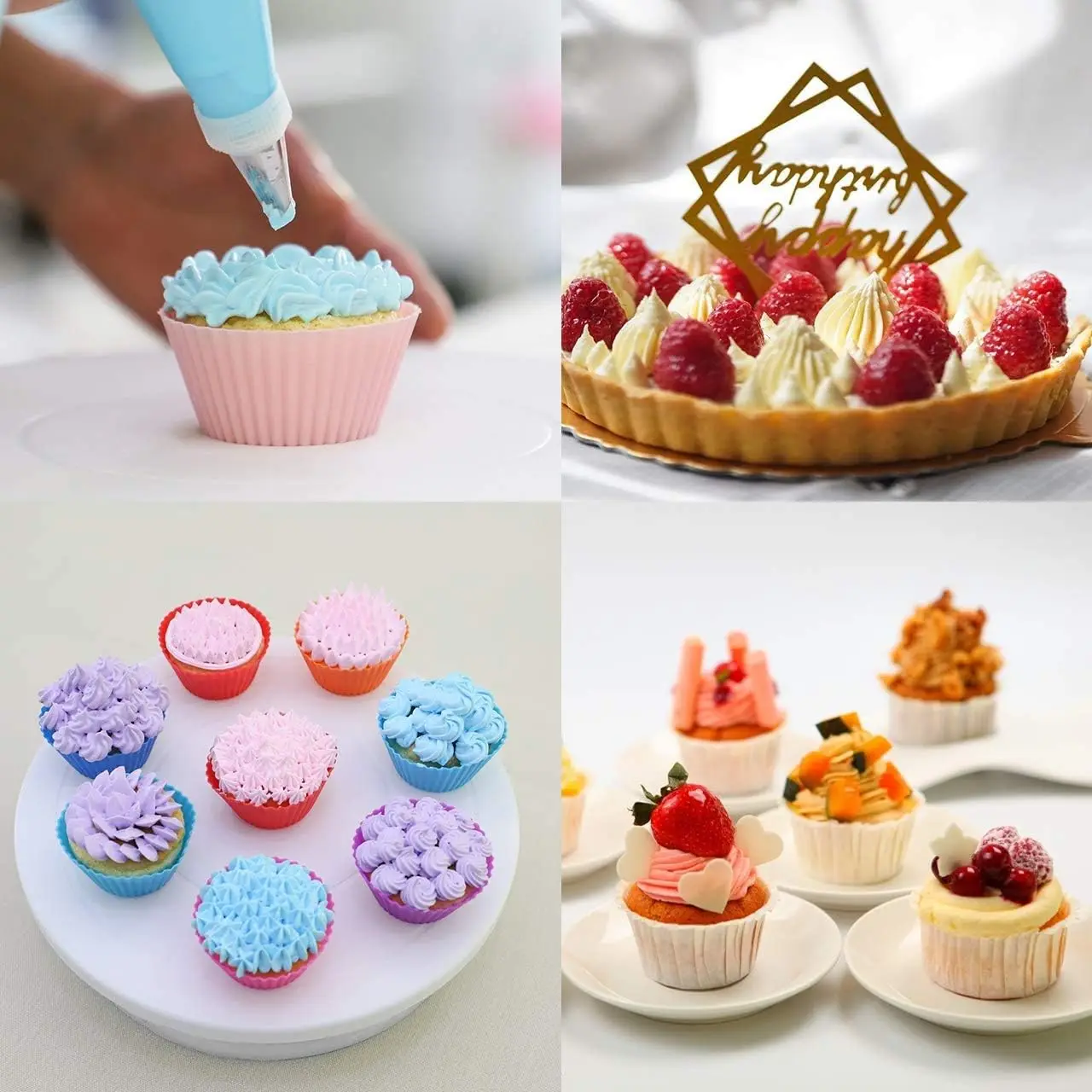 27Pcs Russian Tulip Piping Nozzles Set Food Grade Stainless Steel Icing Tips for Cake Cupcake Candy Decorating Home Baking - view 4
