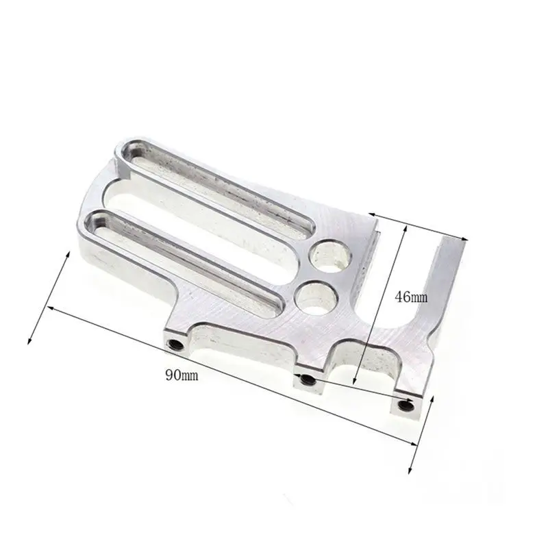 ABJL Metal RC Car Motor Mount for 1/7 Arrma Infraction Limitless Felony, Upgrade Parts, Silver