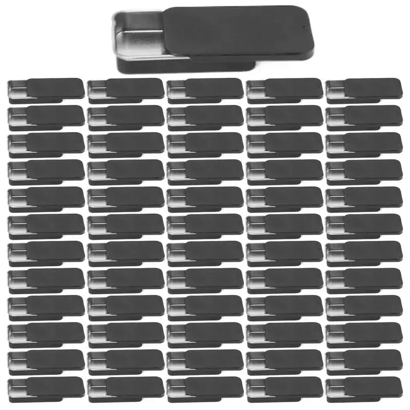 

Small Tins With Lids Rectangular Metal Pill Cases Multifunctional Tins With Slide Lid Set Of 60 For Tea Candy Jewelry Pill