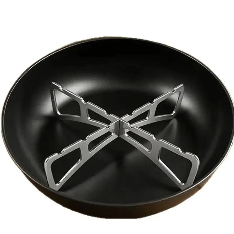 Outdoor Stainless Steel Cookware Steamer Rack Cooking Baking Pot Stand Airfryer Grill Food Accessories Kitchen Steaming Racks...