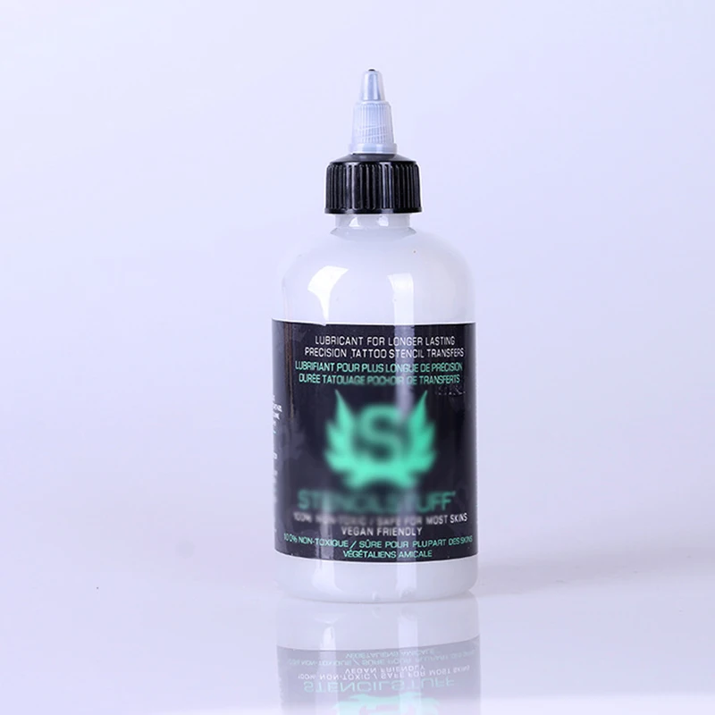 Tattoo Transfer Gel Solution, Stencil Application Gel Works Great for Carbon and Marker Stencils, Tattoo Stencil Gel, 8OZ 250ml