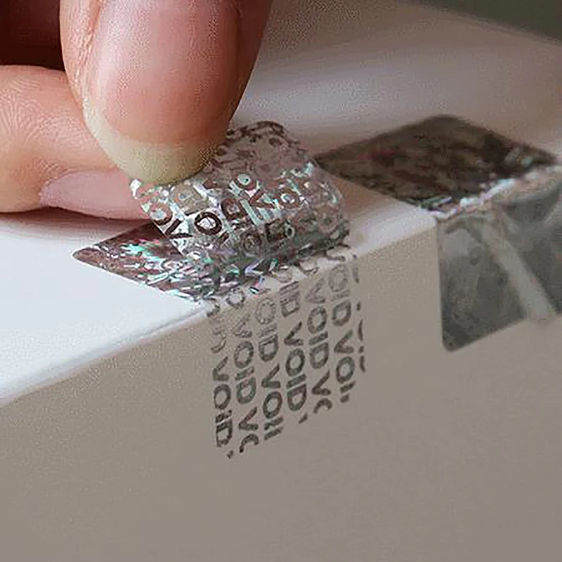 50Pcs Warranty Protection Sticker Security Seal Brittle Paper Tamper Proof Warranty Void Label Stickers Adhesive Label image 4