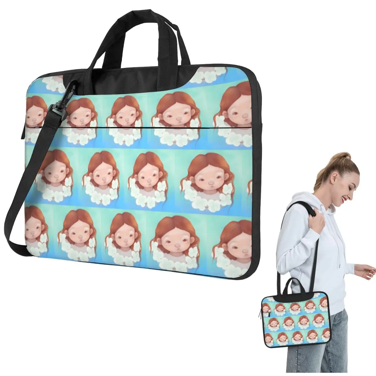 

Lei Crossbody Laptop Bag Case Computer Bag 13 14 15.6 Inch Notebook Pouch for Lenovo