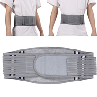 Back Support Belt Lower Back Brace Lumbar Support Belt with Reflective Straps for Running Climbing Waist Support Belt