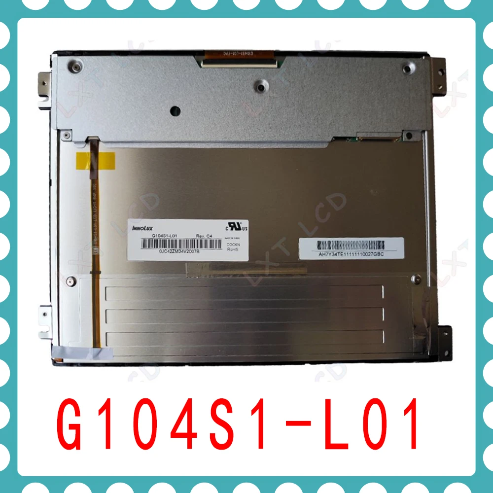 LCD Display For G104S1-L01 For Innolux Original 10.4 Inch G104S1-L01 G104S1 L01 LCD Display Screen Panel