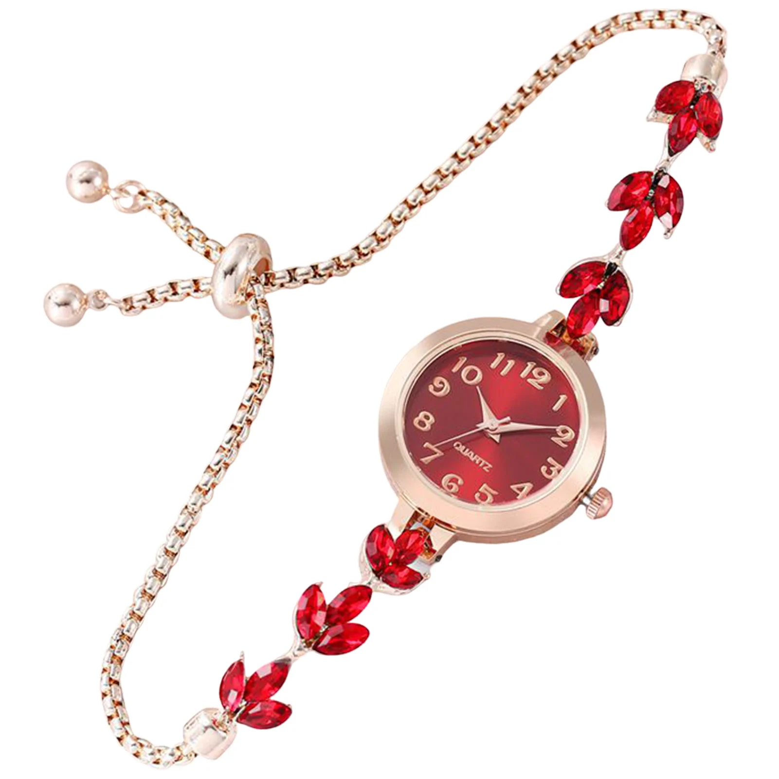 Relojes de diamantes de imitación brillantes para mujer, reloj de pulsera de eslabones de cadena de esfera redonda, relojes de pulsera, regalo maravilloso, nuevo, caliente