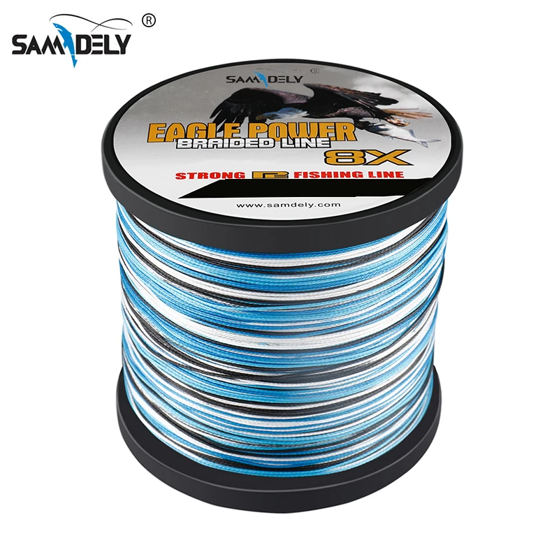 Eagel Power Braided Fishing Line - Pro Grade Power Performance for Saltwater or Freshwater Fish - Colored Fishing Line Braid for