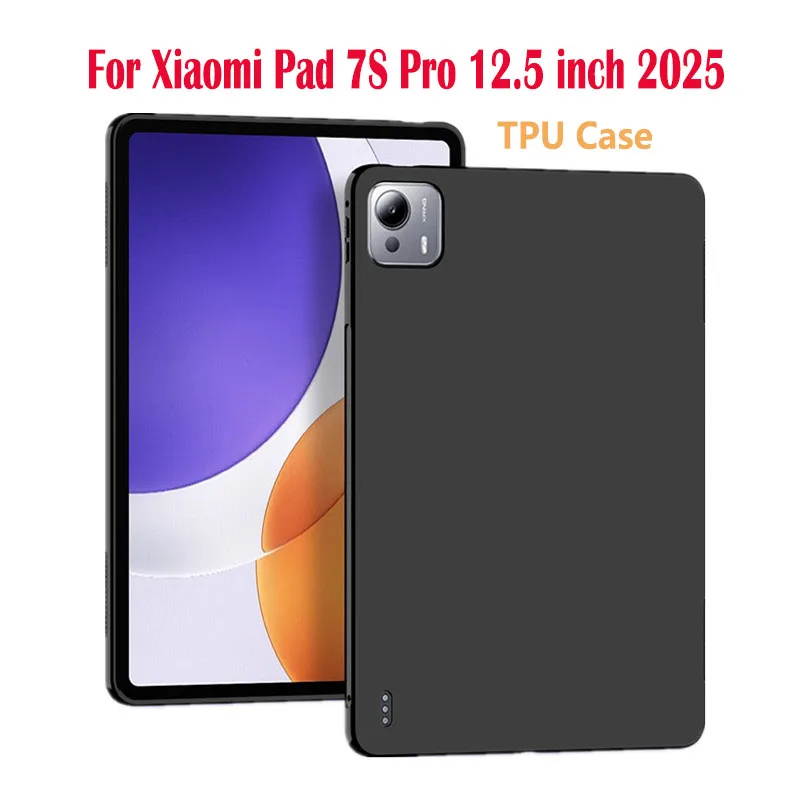 

For Xiaomi Pad 7S Pro 12.5 inch 2025 Protective case Airbag Silicone soft TPU Cover Funda For Xiaomi Pad7s Pro 12.5"Tablet Shell