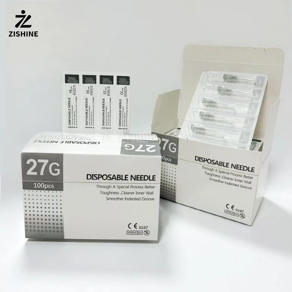 Ultra Fine Meso Needles 30G 32G 34G Disposable Micro Injection Needle for Skin Rejuvenation Facial Care Beauty Tools