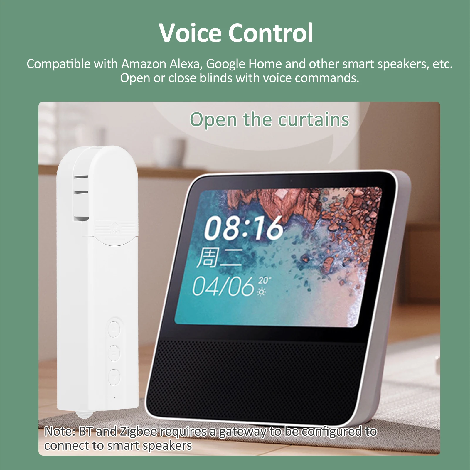 الستائر المحرك الستائر الآلية محرك زيجبي التحكم الذكية سلسلة الأسطوانة App التحكم الظل الموقت الجدول الزمني مع جهاز التحكم عن بعد