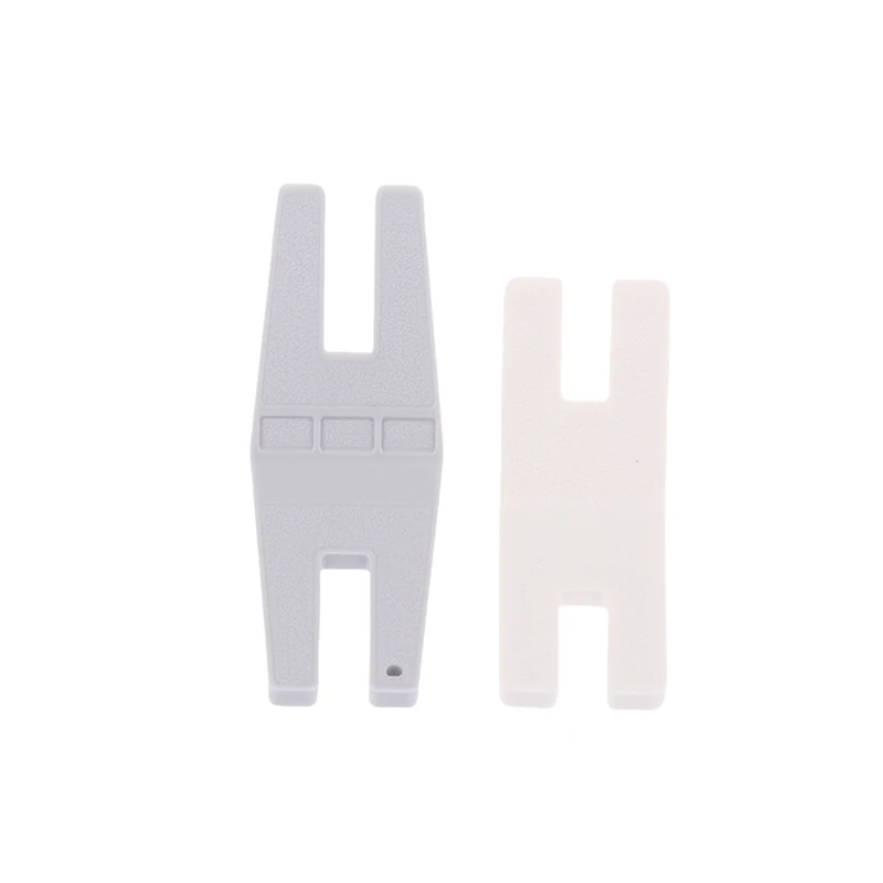 2Pcs Sewing Tool Plate Button Reed Presser Foot Hump Jumper For Chunky Denim And Hemlines Sewing Machines Accessories Parts