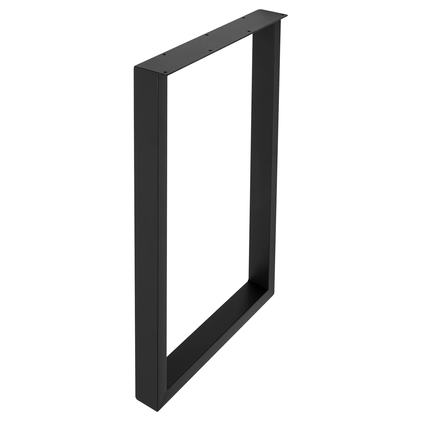 2 Stück Metall-Möbelbeine, 200 kg Tragkraft, industrielle rechteckige Tischbeine, Ersatzbeine für Esstische, Schreibtische, Bänke – Detail 6