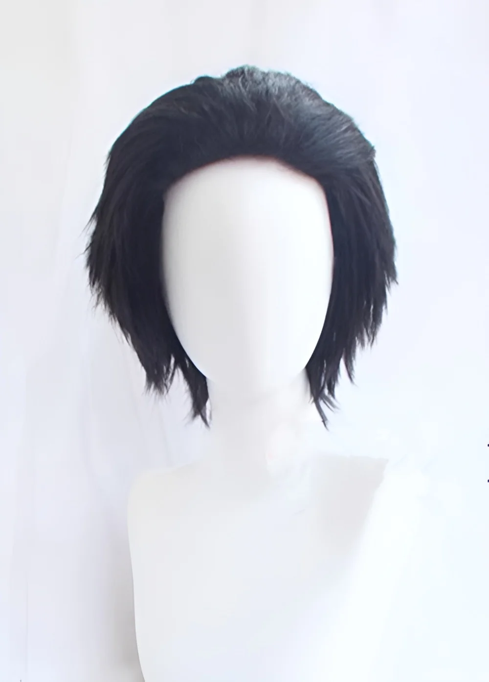 X MAN James Howlett Cosplay Costume Headwear Prop Wig Black Short Hair